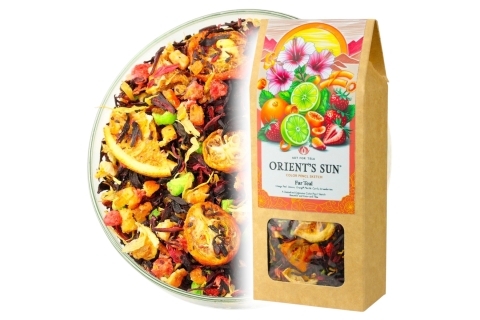 Herbata Owocowa SŁOŃCE ORIENTU (KT) (50g) Kumkwat | Owocowy Raj Smaków !